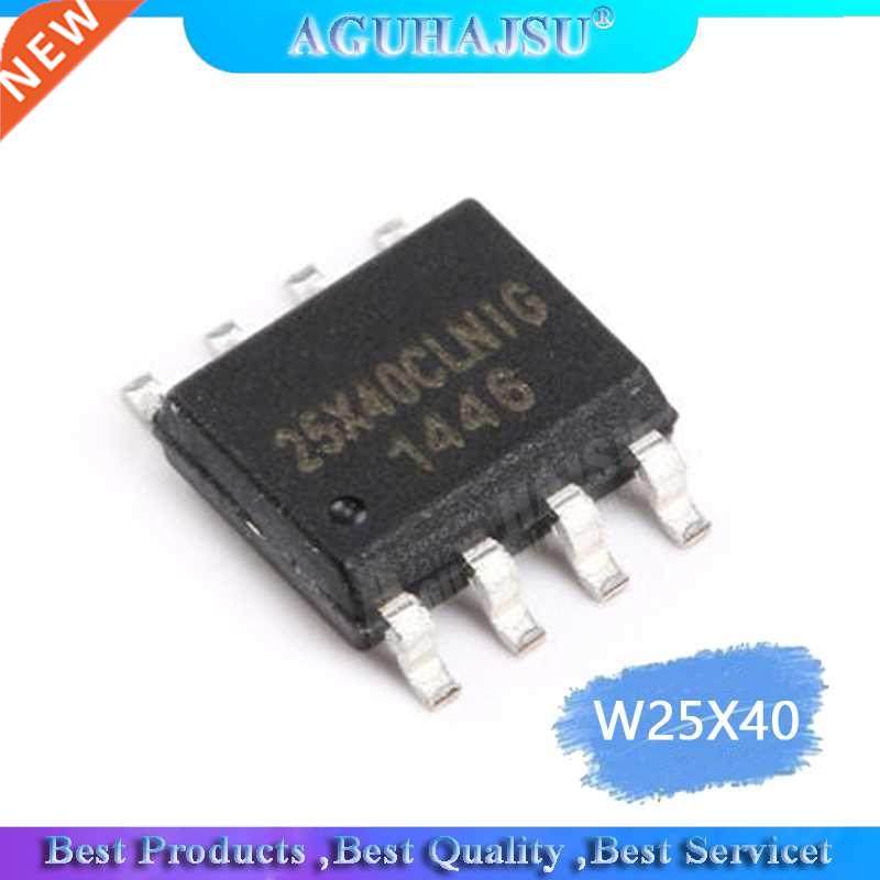 10pcs W25X40BVSSG SOP-8 W25X40 SOP 25X40BVSG SMD 25X40