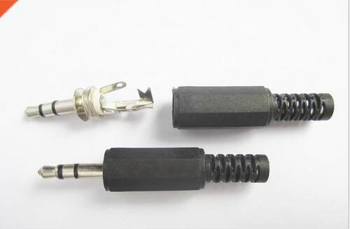 Wholesale NEW 3.5mm stereo dual track audio plug and jack