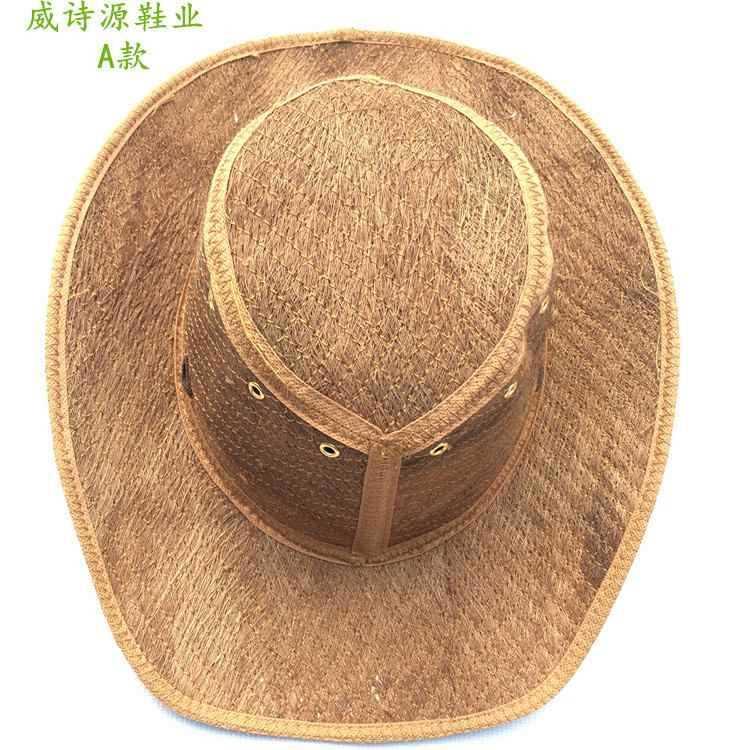 new2021 new brown silk hat summer mountain brown hat Sichua