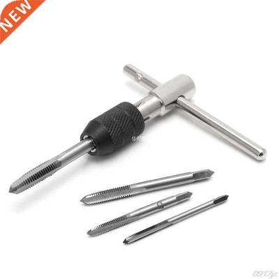 5pcs T Type Machine Hand Screw Thread Taps Reamer M3/M4/M5/M
