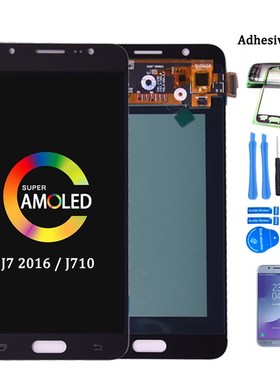 Original Amoled lcd For Samsung Galaxy J7 2016 J710 LCD Disp