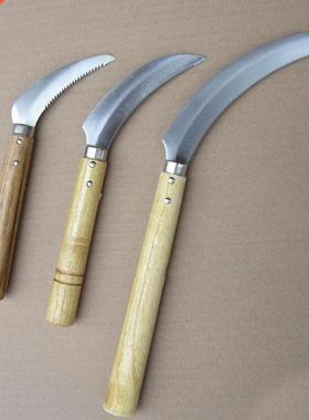 Wooden Handle Stainless Steel Saws Sickle Little Sickle l Cu