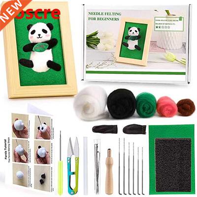 Starter Needle Felting Kit Beginner, Cute Animals  Needle