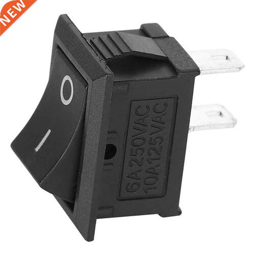 10PCs 2-Pin Switch Rocker On/Off 2-Position Plastic Industri