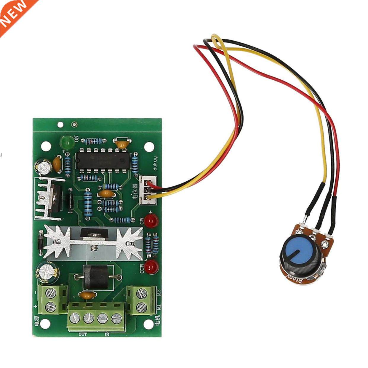 PWM DC Motor Speed Controller Module 6V 12V 24V 30V Adjustab