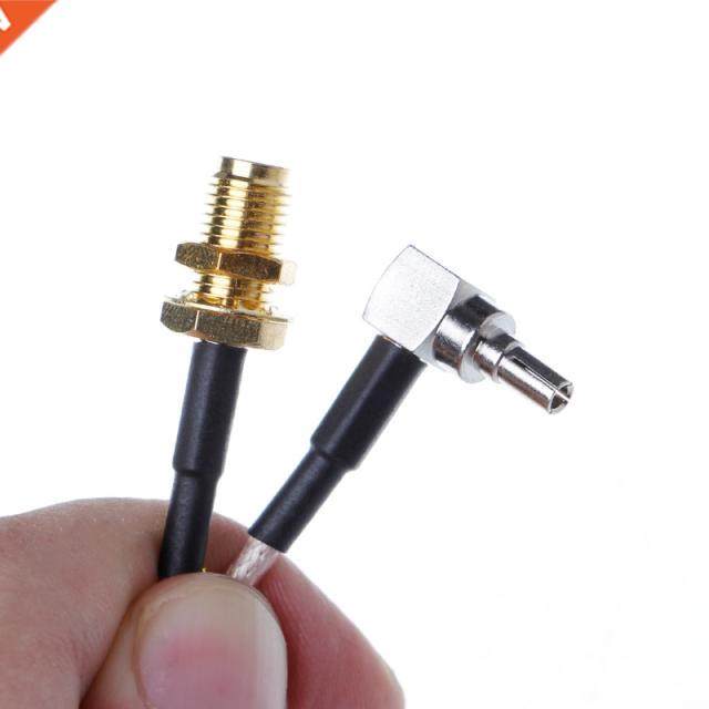 SMA Female to CRC9 Right Angle Connector RG316 Pigtail Cable