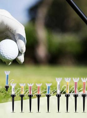 79mm/90mm 5Pcs Golf Training Ball Tee Magnetic Step Down Gol