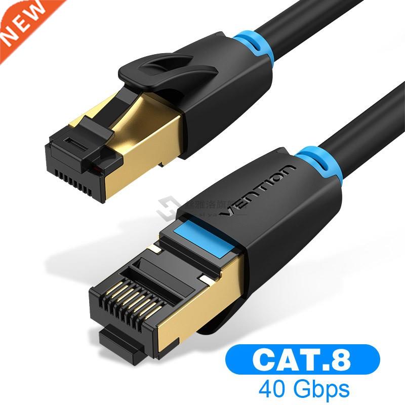 Cat8 Ethernet Cable RJ45 SSTP Patch Cable 40Gbps RJ 45 Lan C