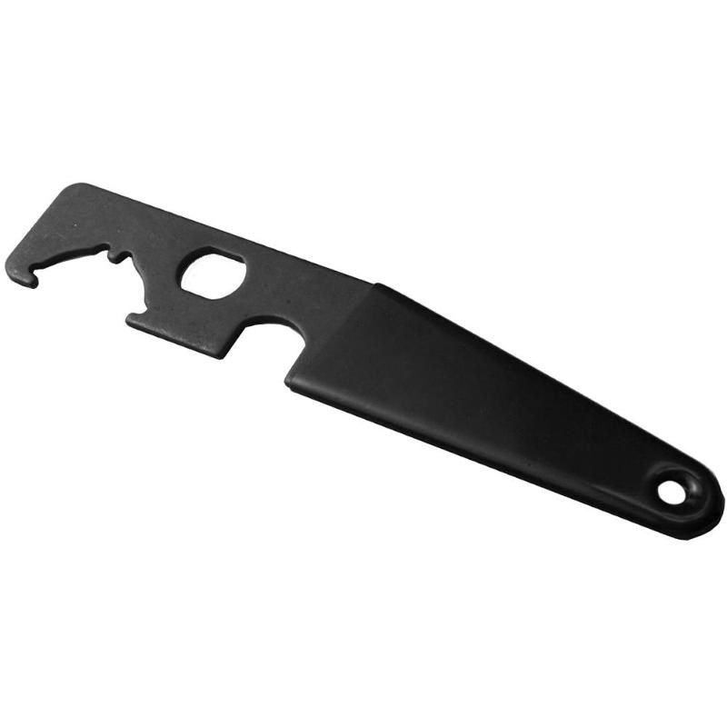 Steel Enhanced AR15 Armorer Stock Spanner Wrench with Rubber