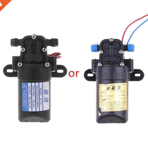 DC 12V 3.5L/Min 0.48MPa 70 PSI Diaphragm High Pressure Self