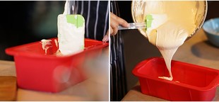Mold Cake Baking Bread Pan Bakeware Loaf Stick Silicone Non