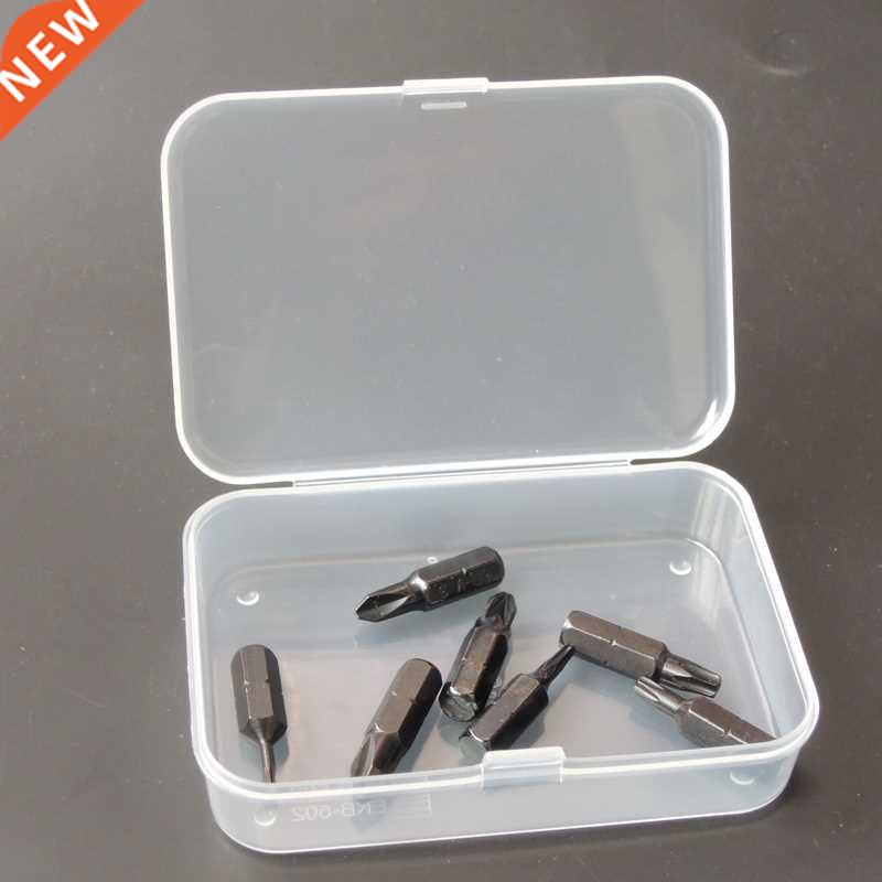 10Pcs Mini Toolbox Electronic Plastic Parts Container Tool