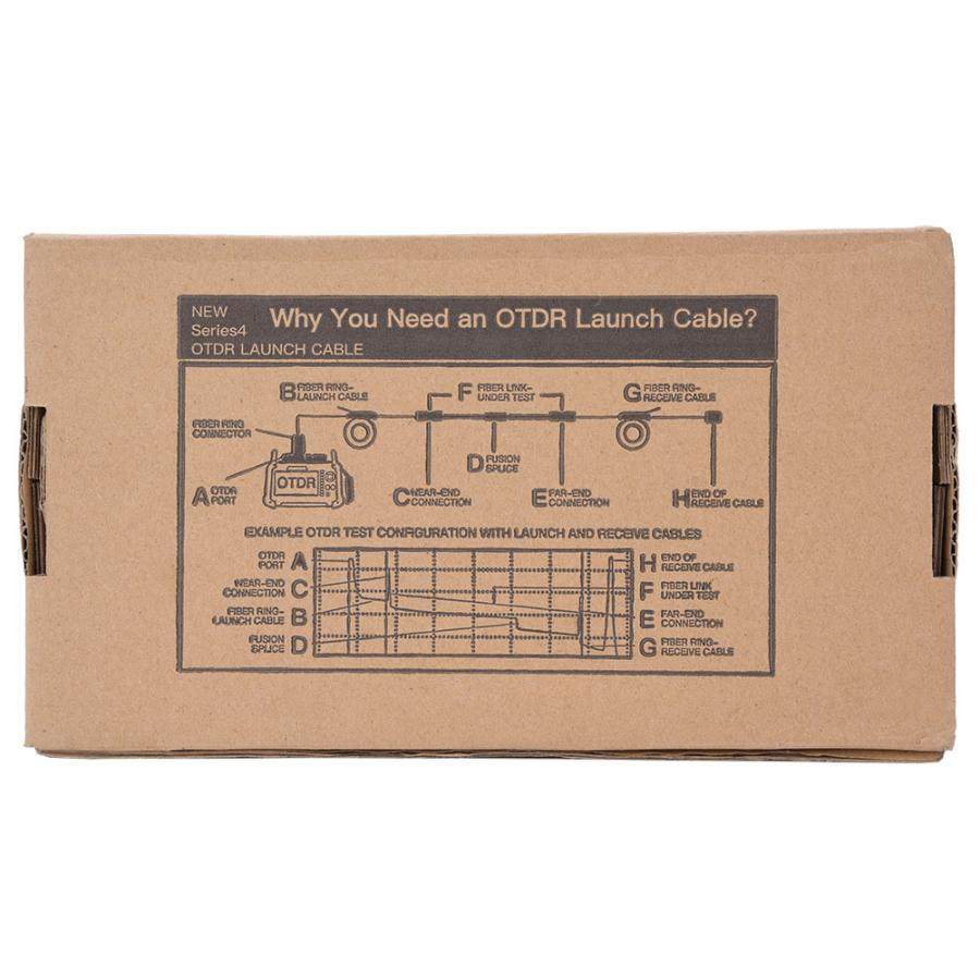 1세트 OTDR 광섬유 발사 케이블 박스 LC|UPC-LC|UPC 테스트 회사