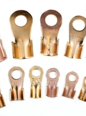 50/100/lot OT-60A 8mm Dia Copper Circular Splice Terminal L5