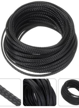 Durable Expandable PET Braided Cable Protection Sleeving She