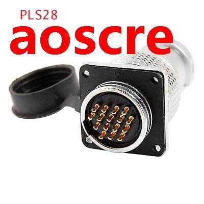 AC 250V 7A 2/3/4/5/6/7/8/10/12/14/16/19/20/24/26 Pins Flange