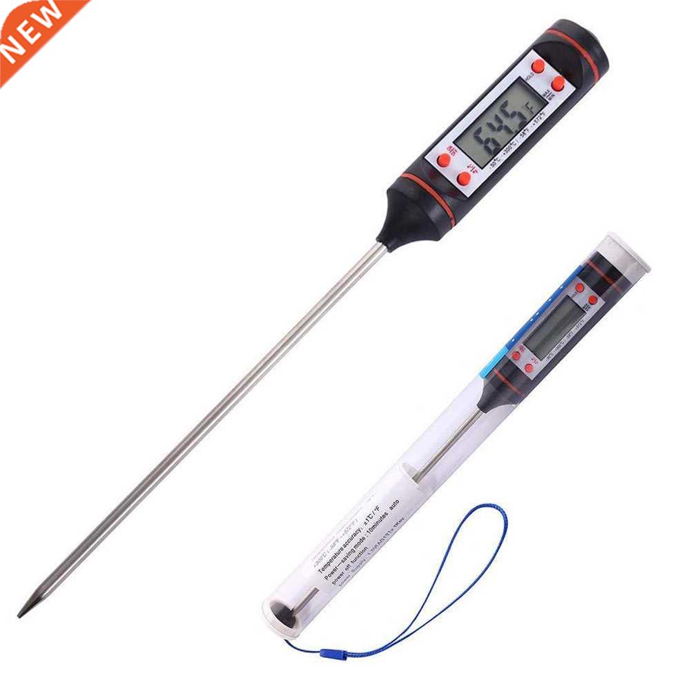 Kitchen Digital BBQ Food Thermometer Meat Cake Can Fry Gri