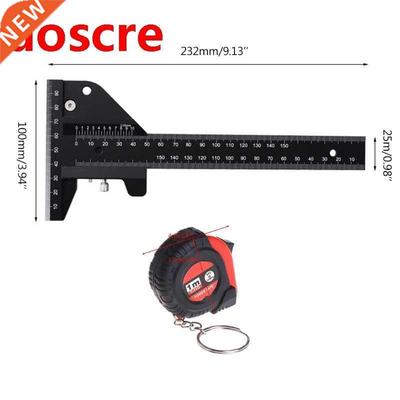 35ED Scale Metric Measure Scribing Ruler Woodworking Carpent