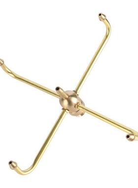 1/2 Internal Thread 3/4 External Thread Brass Rotating Fou