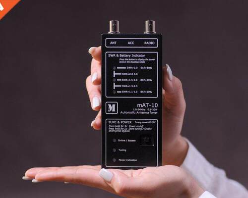 Latest version mAT-10 HF Automatic Antenna Tuner For YEASU F
