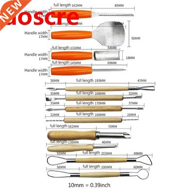 Profession 12 Pcs Halloween Pumpkin Carving Kit Stainless St