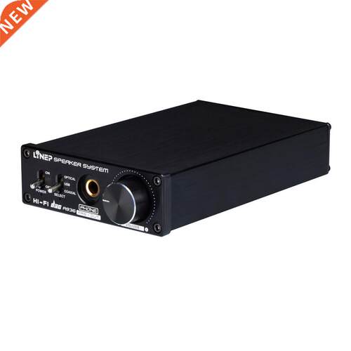 Hi Fi Integrated Fiber Coaxial Headphone Amp Digital USB DA