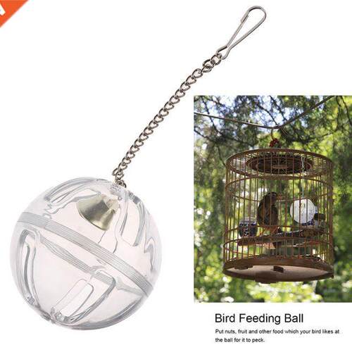 2020 Parrots Ball Toys Food Feeder Hanging Cage Feeding Toy