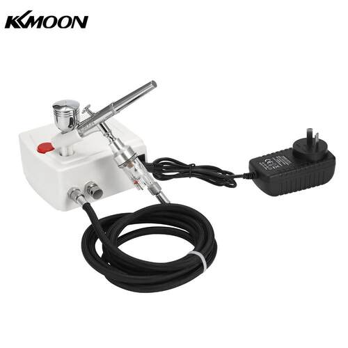 KKmoon 100-250V Professional Gravity Feed Dual Action Airbru