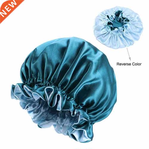 Sd Color Extra Large Satin Silk Bonnet Sleep Cap Chemothera