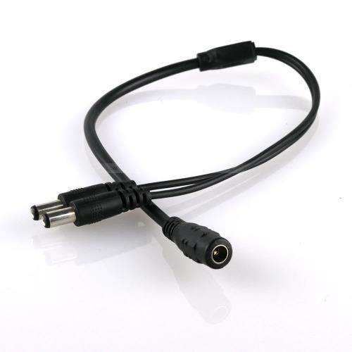 ( 5 pcs ) 5.5 x 2.1mm 1 Female To 2 Male AC DC Power Supply
