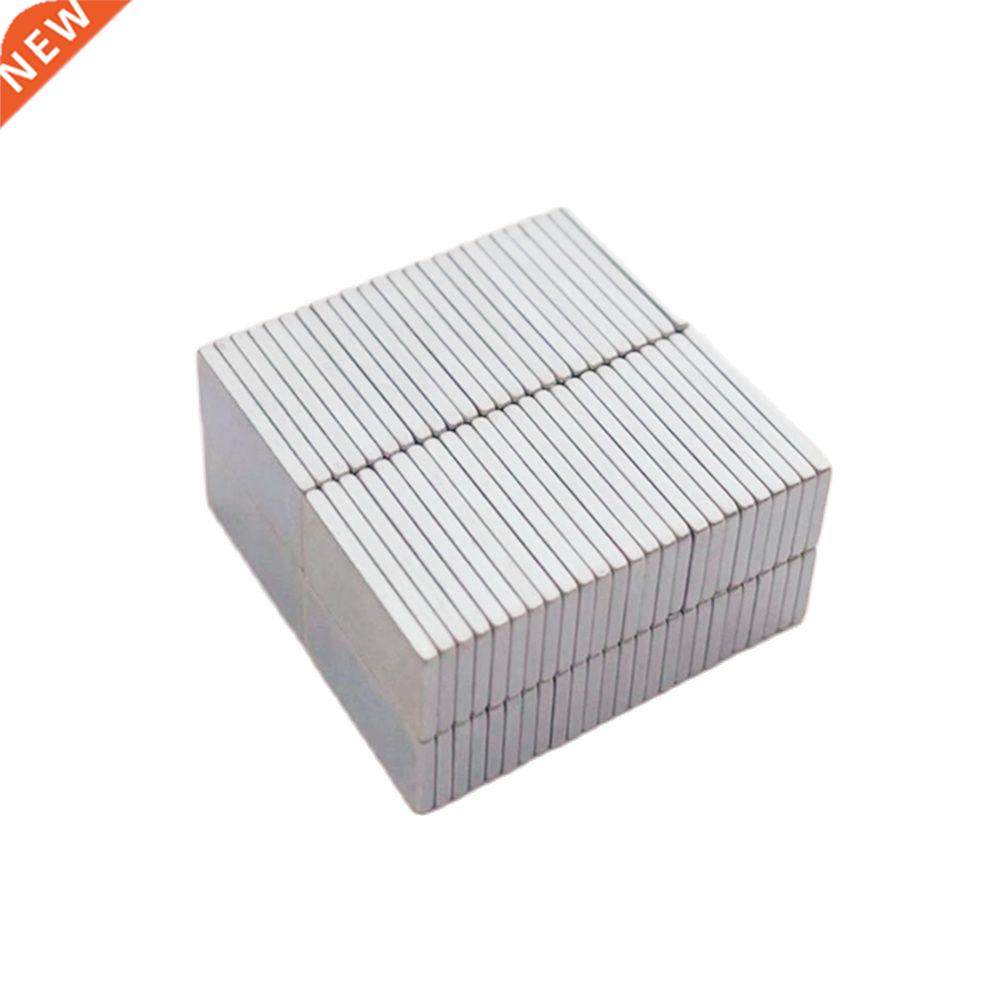 100pcs Magnetic Materials Block 10x5x0.8mm N40 Super Strong