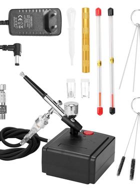 Professional Airbrush Set Dual-Action Airbrush Compressor 0.