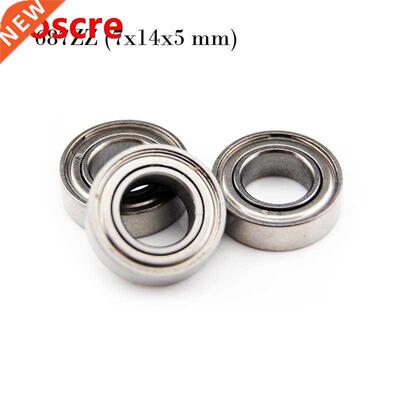 (10 PCS) 687ZZ (7x14x5 mm) Metal Shielded Ball Bearing Beari