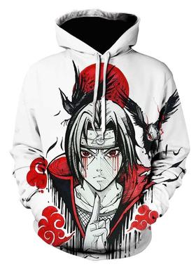 2021 Winter Cartoon Sweatshirt Harajuku Style Hoodies Itachi