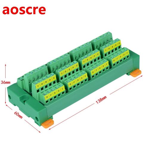 40 channels to 40 Channels DIN Rail Mounting board Panel Mou