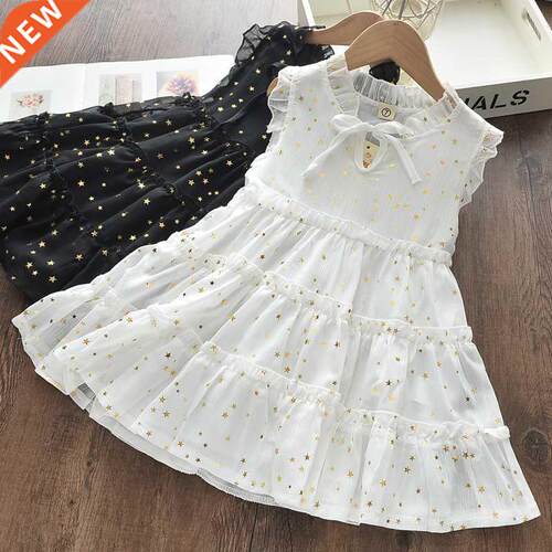 Menoea Girls Wedding Dress 2022 Summer Fashion Girl Kids Par