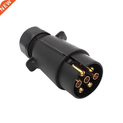 Electric Trailer Plug 7 Pin 12V Wiring Connector Adapter Car