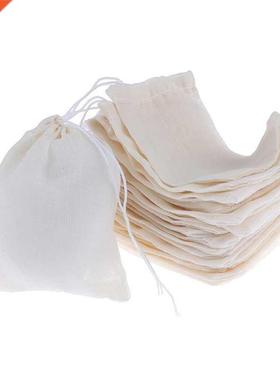 20pcs Empty Tea Bags With String Teaware Filter For Herb Loo