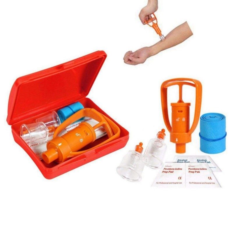 Outdoor Camping Survivor Venom Extractor Kit Safe First Aid