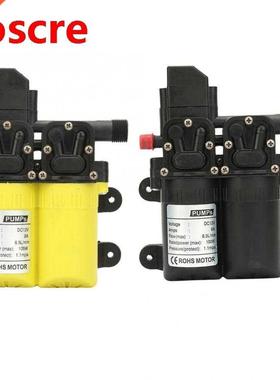 12V DC 100W Self Priming Water Pump Plastic shell 6-7L/min H