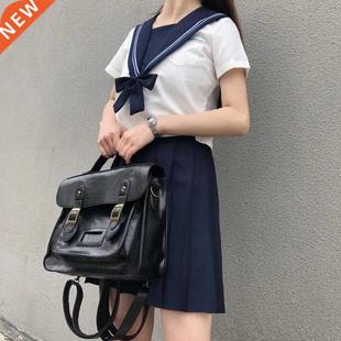 Backpacks Women preppy style backpack Korean student vintage