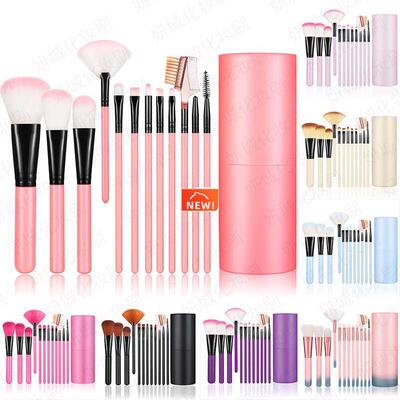 12-barrel brush bucket brush makeup brush foundation brush