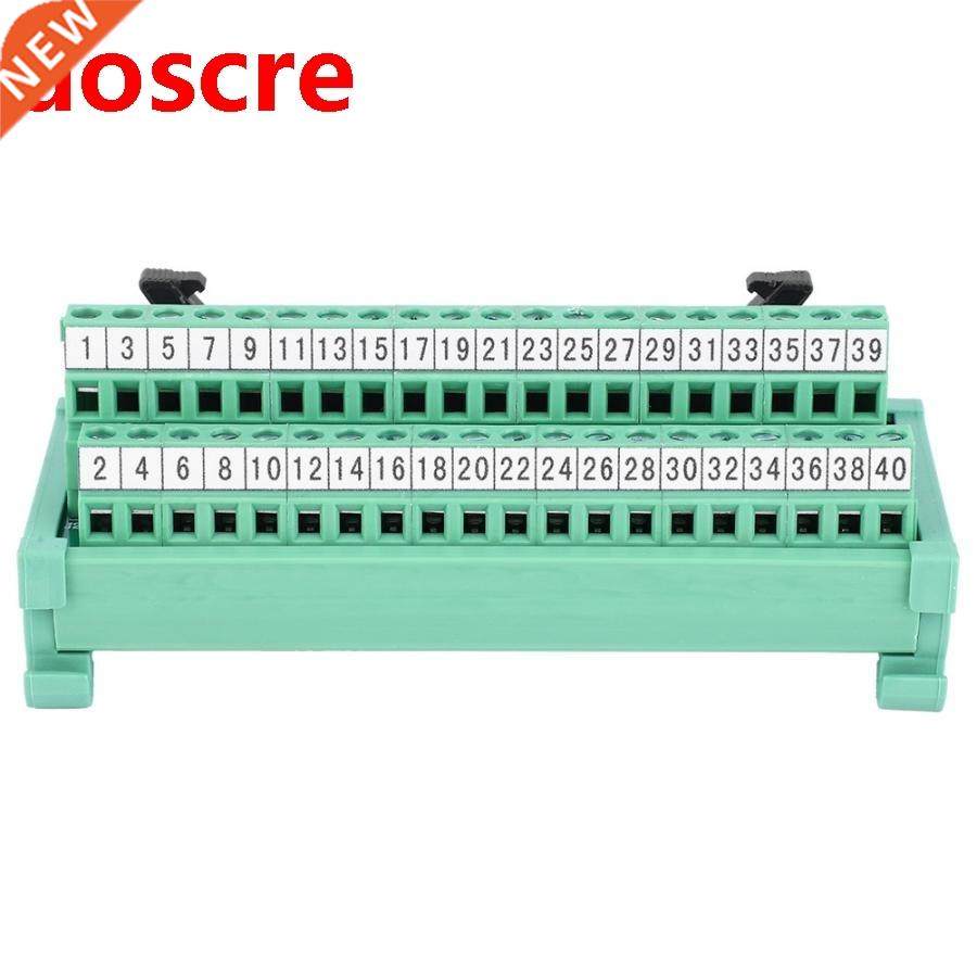 IDC-40P Terminal Block Breakout Board Adapter PLC Terminal B