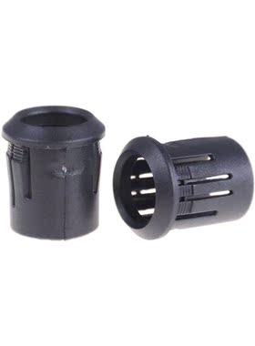 20pcs Black Plastic Lamp LED Diode Holder Black Clip Bezel
