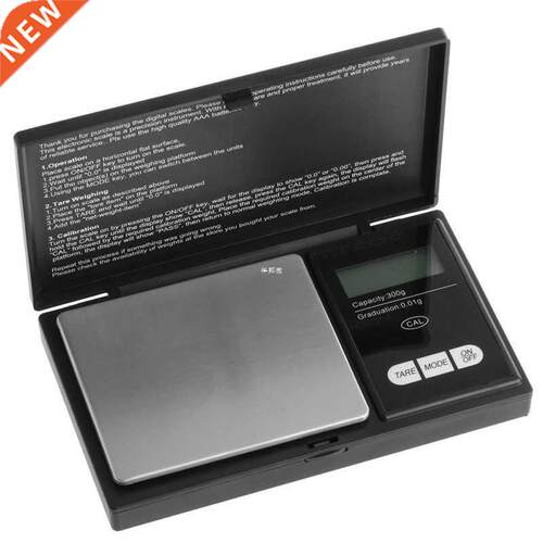 300g/0.01g Mini Digital Scale LCD Electronic Jewelry Gold Po
