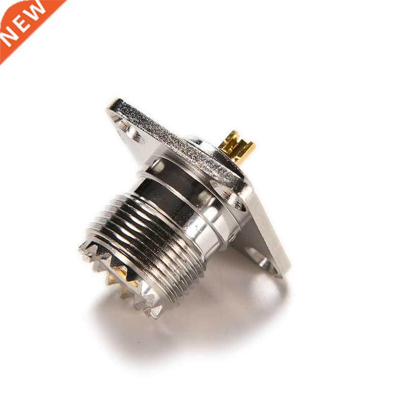 Connector SO239 UHF female jack 4-hole 25mm flange solder pa