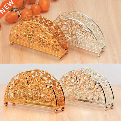 Table Tissue Storage Holder Wrought Iron Retro Western Resta