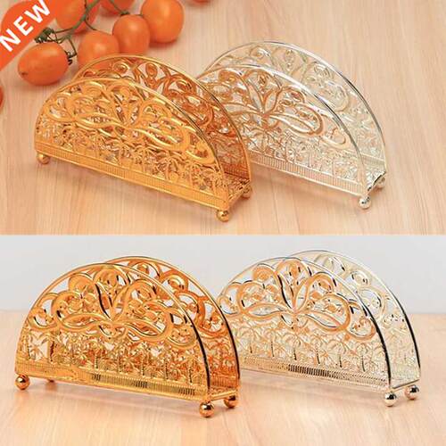 Table Tissue Storage Holder Wrought Iron Retro Western Resta