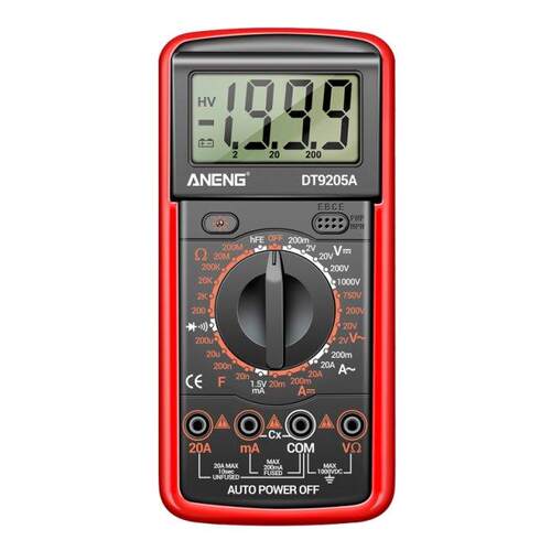 G6DA Digital Multimeter Voltage Tester Volt Ohm Amp Meter Ca