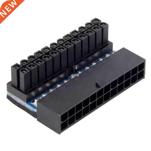 ATX 24Pin Female to 24Pin Male 90Degree Power Adapter Mother